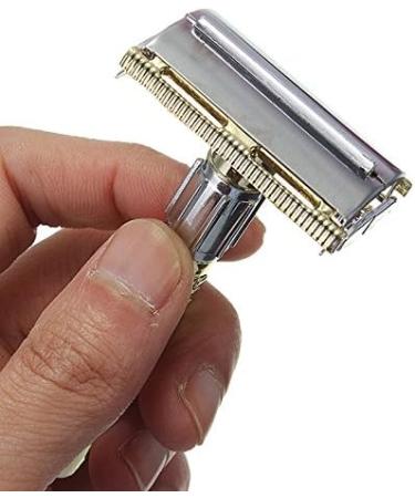 Tommy Lambert Double Edge Safety Razor Set for Men - Premium Quality Blade Shaving Kit - Buy Online on GoSupps.com