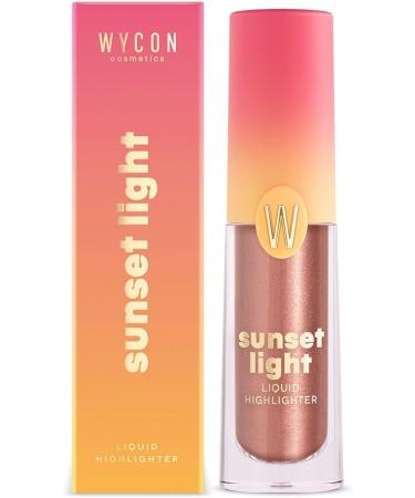 WYCON cosmetics SUNSET LIGHT LIQUID HIGHLIGHTER Super Glow Finishing Liquid Scout - 03 Copper - Buy Online on GoSupps.com