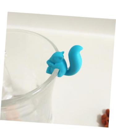 WHAMVOX 5pcs Squirrel Holder Bag Silicone Tea Blue medium As Shown - Buy Online on GoSupps.com