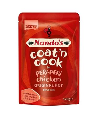 Nando Lot de 2 manteaux N Kochen Heiß Peri Peri Marinade 120 g