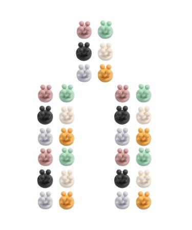 Cabilock 30 Stk of shaving hooks Harry's razor Self -adhesive shower hook shower wall shaver holder hook strip for toothbrush shower utensils wall razor hooks office pebble gel wall socket