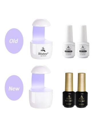 BIEUTEE NAGE TIPS SET - 500 Nail Tips with Glue for Gel Nails Mini UV Lamp & Nail Tools | Perfect Press-On Nails - Buy Online on GoSupps.com