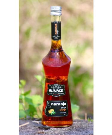  SANZ SANZ Orange syrup with 16% orange juice without alcohol 0.7 l - Buy Online on GoSupps.com