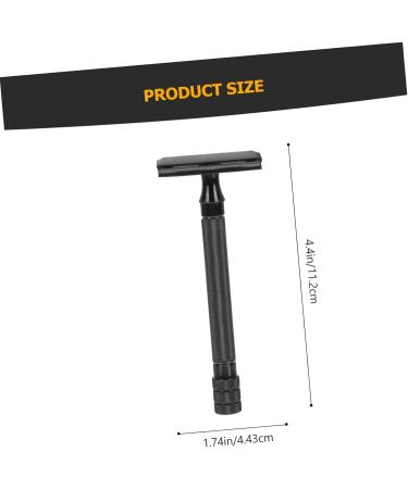 Beaupretty Vintage Beard Shaver Set - Manual Razor for Men | 2 Pack Aluminum Alloy Beard Razors | International Shipping Available - Buy Online on GoSupps.com