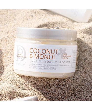 Design Essentials Deep Moisture Milk Souffle - Coconut & Monoi 12oz | Hydrating Hair Care for All Hair Types - International Shipping Available - Buy Online on GoSupps.com