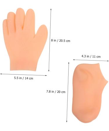 MERRYHAPY 1 Set Beauty Gloves Socks Comfortable Moisturizing Gloves Dry Hand Moisturizing Gloves for Girl Female Moisturizing Gloves Moisturizing Gloves for Female Moisturizing Gloves - Buy Online on GoSupps.com