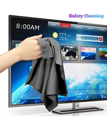 20x20 inch Extra Large Microfiber Cleaning Cloth for LCD Screens, Cameras, Binoculars - Gray (1 PCS) - Buy Online on GoSupps.com