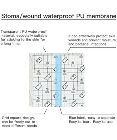 Waterproof Shower Cover Shields for Dialysis Port & Catheters - 25 Pack Shower Protector for Picc Line Chemo Port Feeding Tube & G-Tube Patients - Buy Online on GoSupps.com