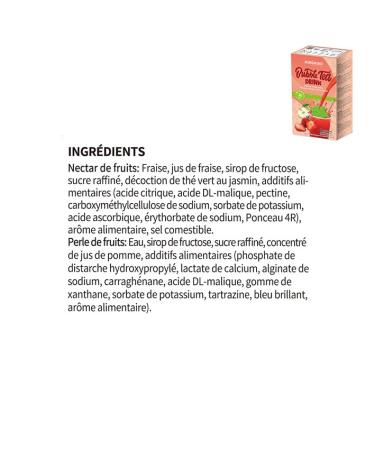 Buy MiruMiru Bubble Tea Kits - Green Apple Pearl & Strawberry Nectar with Jasmine Tea | 6 Drinks & Straws | International Shipping - Buy Online on GoSupps.com