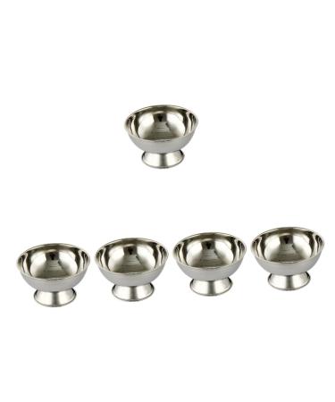 Minkissy 5st high impact shell tool shaving shell male gift razor accessories shaving cup made of stainless steel reusable razor cup.