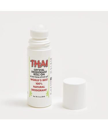 Buy Thai Crystal Mist Roll-On Deodorant - 3 Oz 3 Pack | Natural Odor Protection | Ships Internationally - Buy Online on GoSupps.com