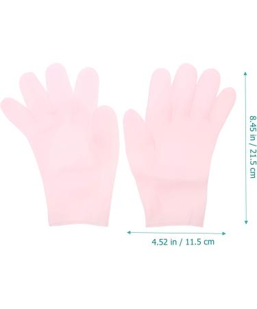 FRCOLOR 1 Pair Moisturising Gloves Anti Wrinkle Gloves Cracked Gel Gloves Hand Spa Mask Gloves Lotion Moisturising Gloves Women's Mittens 21.5X11.5cm - Buy Online on GoSupps.com