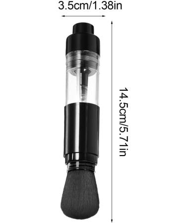 Huyath Refillable Powder Brush Reusable Retractable Applicator Brush Portable Makeup Brush Applicator Tool for Women Girlfriend Mother Wife Pf-7 - Buy Online on GoSupps.com
