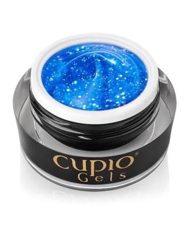 Cupio Glittery fluorescent builder gel - Fantasy Ocean - 15 ml