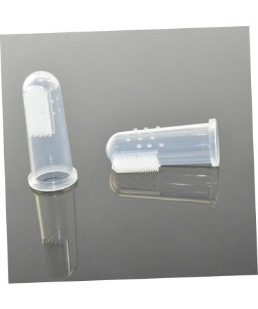 Buy Minkissy 2pcs Finger Toothbrush for Toddlers - Gentle Massager for Healthy Teeth | International Shipping Available - Buy Online on GoSupps.com