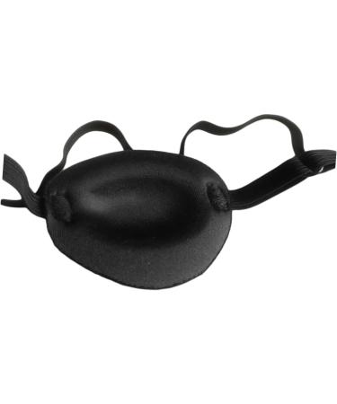 COOLHIYA 2pcs Lazy Eye Patch Adult Costumes Eye Mask Single Eye Cover Prom Props Eye Patches Eyepatch Black - Buy Online on GoSupps.com