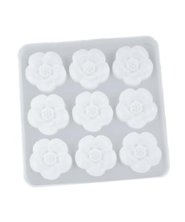 NUOBESTY 9 Resin Epoxy Silicone Molds Silicone Flower Diy Epoxy Mold Diy Mold Epoxy Resin Pendant Plaster
