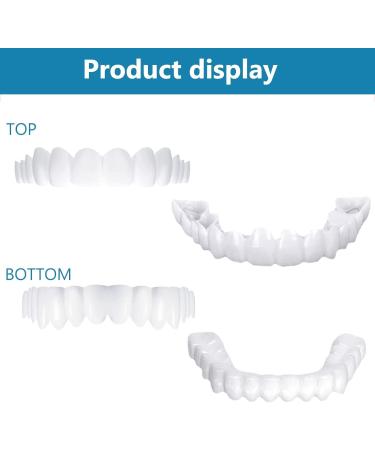 Flipped Warmth Prosthetic Teeth - Premium Fake Teeth Temporary Dentures Braces Covers & Repair Kit | Perfect Smile Solution - Buy Online on GoSupps.com