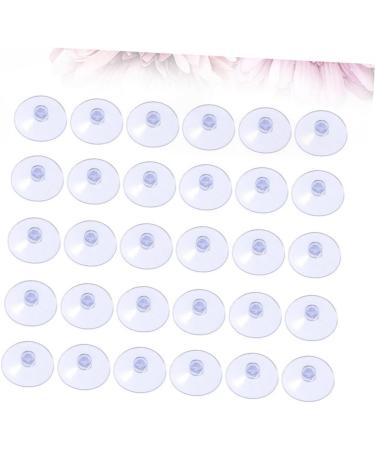 ABOOFAN Transparent Sucker Cup 140pcs Wedding Ornaments Suckers to Window Vacuum Cups Suction Universal Glass Sucker Door DIY 4*4CM As Shown - Buy Online on GoSupps.com