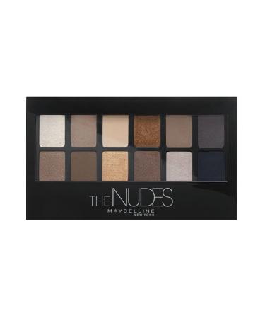 Maybelline New York Eyeshadow Palette The Nudes Palette 12 Colors The Nudes 1 piece (1 pack)