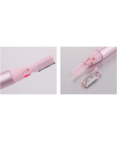 Electric Eyebrow Trimmer for Women - Portable Hair Scissors & Body Shaver Razor in Black - Buy Online on GoSupps.com
