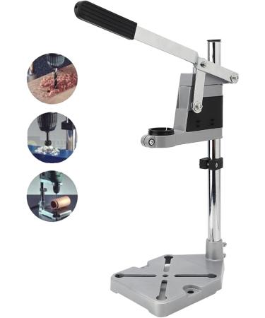 Electric Drill Stand Grinder Bracket Clamp - Multifunctional Woodworking Tool with Adjustable Hexagonal Screw Durable Aluminum Alloy for Grinding Drilling - Buy Online on GoSupps.com