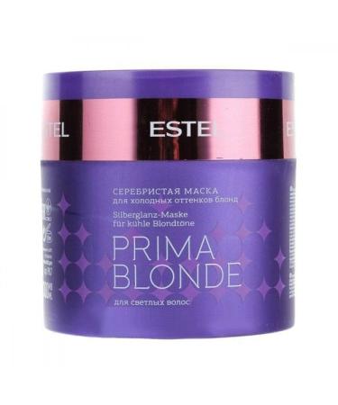 Estel Great Blonde Silver Mask 300ml - Nourish & Restore Cold Blonde Tones Strengthen Damaged Hair | International Shipping - Buy Online on GoSupps.com