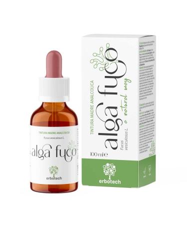 ERBOTECH Fucus Algae Mother Tincture Alcohol-Free Mother Tincture to Dilute in Water Vegan Not Derived from Plant