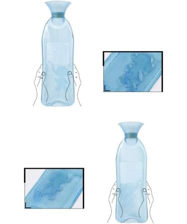 MAIES Classic Hot Water Bottle - Reusable PVC Heat Bottle with Knitting Cover | Perfect Christmas & Birthday Gift | Portable & International Shipping - Buy Online on GoSupps.com