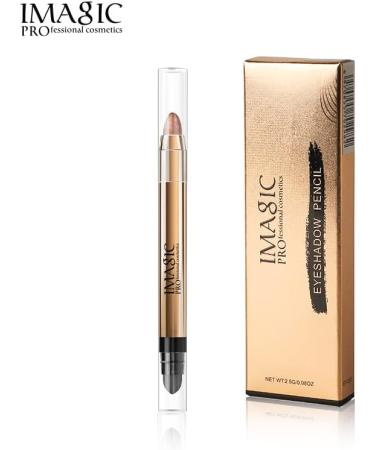 Phantom Highlight Matte Delicate Pearlescent Shiny Shiny Double Head Eye Shadow Pen (Pink) - Buy Online on GoSupps.com