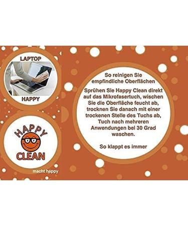 Happy Clean 1-Year Package | Premium Glasses Cleaner | Special Formula for Plastic & Reflective Surfaces | Strip-Free Silicone & Alcohol-Free | Eco-Friendly 100% Biobasis - Buy Online on GoSupps.com