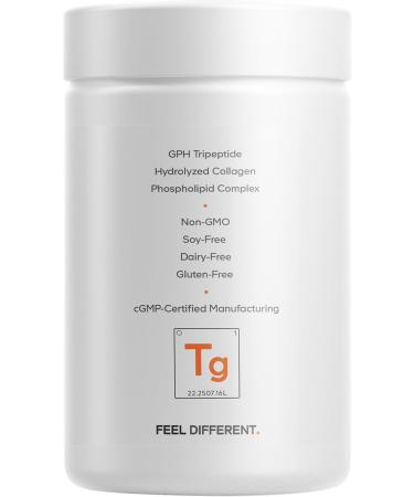Codeage Liposomal Tripeptide GPH+ Supplement - Verisol Bioactive Beauty Collagen Peptides - Hyaluronic Acid - Skin Structure Support - GPH Tripeptide - Glycine Proline Hydroxyproline - 120 Capsules - Buy Online on GoSupps.com