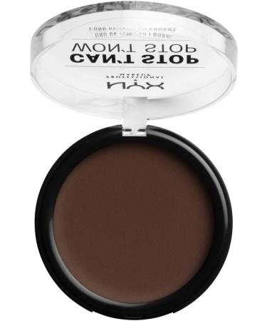 Nyx Can't Stop Won't Stop Full Coverage Powder Foundation - Deep Espresso 24 - Buy Online on GoSupps.com