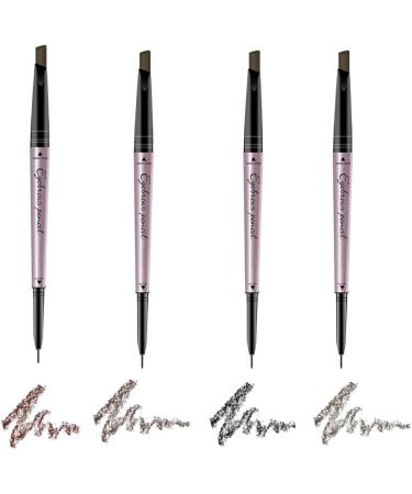 SUDNJIALQ Smudge-Proof Eyebrow Pencil Eye Brow Filling Pen Work Party Photography Facial Beauty Cosmetics Salon Birthday Gifts Khaki - Buy Online on GoSupps.com