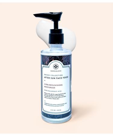 After Sun Unisex Face Food - Aloe Vera & Baobab Sunburn Relief Heals & Soothes Skin - Moisturizer with Hyaluronic Acid - 4 fl oz - Buy Online on GoSupps.com