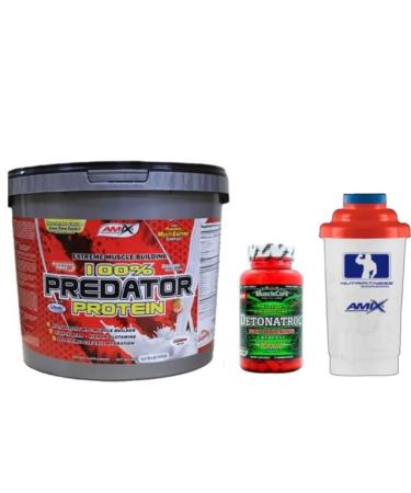 AMI X Predator Protein 4 kg chocolate + creatine + whisk