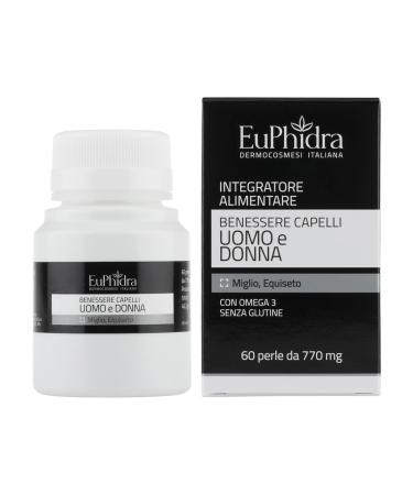 Euphidra EuPhidra Hair Wellness for Men and Women Supplement 60 Pearls of 770mg