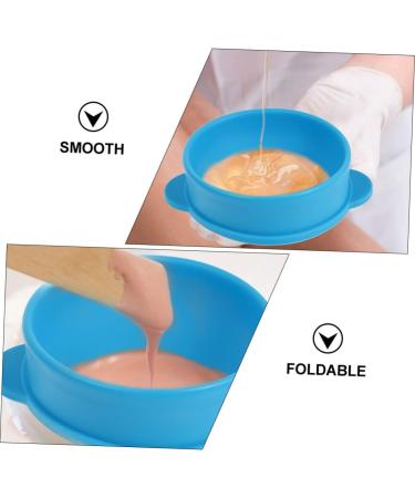 Exceart 2-Piece Wax Warmer | Reusable Silicone Wax Melting Container for Hair Removal | Reliable & Durable 13.2x11cm Bowl - Perfect for At-Home Waxing - Buy Online on GoSupps.com
