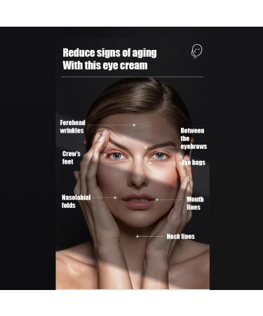 JOMTAM Moisturizing Elastic Eye Cream Relax Eye Skin Anti-Aging Hydrate Delicate Smooth Under Eye Bags Forehead Wrinkles Fine Lines 3ml x 2pcs - Buy Online on GoSupps.com