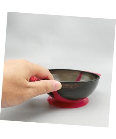SHERCHPRY 4 Pi ces Bol de Capillaire Antid rapant avec Ventouse de Bols de M lange Silicone pour Salon de Coiffure Noir Bleu - Buy Online on GoSupps.com
