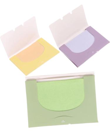 FRCOLOR 3 Sets Face Tools for Skincare Facial Oil Control Paper Remove Oil Paper Oil Wipes Facial Oil Cleaning Paper Facial Tool Men and Women Cleaning Tablet Oil-Absorbing Paper Skin Care - Buy Online on GoSupps.com