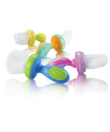 Nuby 2-Pack Nibbler Mesh Feeders Colors May Vary - Buy Online on GoSupps.com