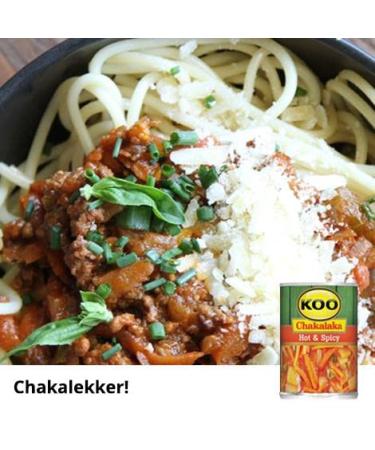 Koo Chakalaka - Mild and Spicy 400g (Pack of 4) - Authentic South African Flavor - Buy Online on GoSupps.com