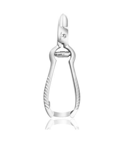 Nail Clippers Cutters Nippers for Thick Toenails Plus Wishbeauty Nail Clippers for Fingernails Podiatry Instruments Clippers with Ingrown Toe Nail File Improved Quality