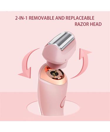 Generic Dusk Razor for Women Silk Glide Pro Shaver Electric Razor for Women Waterproof Shaver for Women (Pink) - Buy Online on GoSupps.com