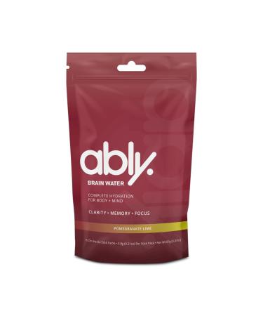 Buy Ably Brain Water - Pomegranate Lime | Refreshing & Healthy | Fast International Shipping - Buy Online on GoSupps.com