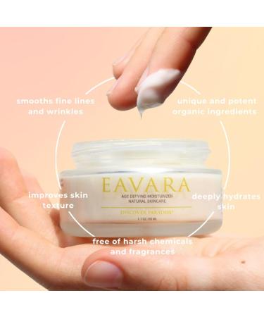 Eavara Beef Tallow Cleanser Night Cream and Face Moisturizer Set Organic Skincare Trio with Grass-Fed Tallow Retinol Hyaluronic Acid and Kukui Oil Gently Cleanses Softens and Hydrates Skin - Buy Online on GoSupps.com