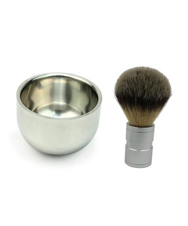 Cabilock 3-Piece Travel Razor Set - Hairdressing Razor Shaving Brush Foam Bowl | International Shipping - Buy Online on GoSupps.com