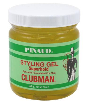 Clubman Superhold Styling Gel 16 oz