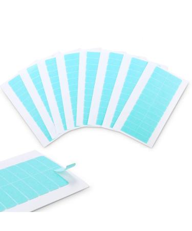 Voarge 96 pieces hair adhesive tape for tape in hair extensions replacement tapes adhesive strips high adhesive power hair adhesive tape for tape extensions wigs and second hair
